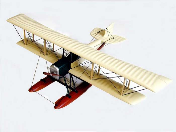 Boeing B&W - 1/32 Scale Mahogany Airplane Model