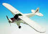 Piper PA-18 Super Cub - 1/24 Scale Mahogany Model - H0424C2W