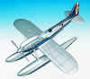 Supermarine - S-6B Floatplane - Elite Skywarrior - 1/20 Scale Mahogany Model - ESAG011W