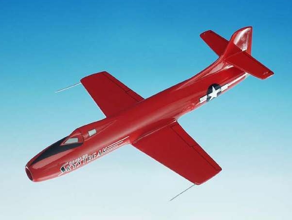 NACA - Douglas - D-558-1 Skystreak - 1/32 Scale Mahogany Model - E3332E3W