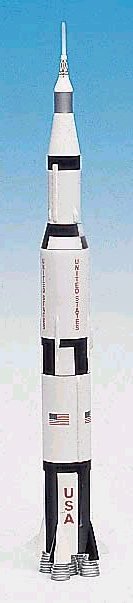 NASA - Apollo Saturn V Rocket Model - 1/48 Scale Model