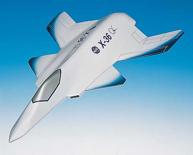 NASA - Boeing - X-36 Tailless Fighter Test Aircraft - 1/15 Scale Resin Model - E2515R3R