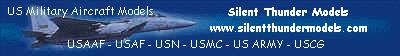 US Military Aircraft Models - Silent Thunder Models - www.silentthundermodels.com