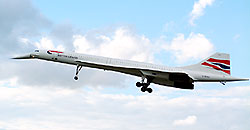 British Airways Supersonic Concorde Jet