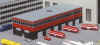 herpa - Airport Fire Station - 1/500 Scale - HE519939 - Fire protection is an essential part of airport life, also in your diorama. This fire station building in the 1/500 scale will complete your fire brigade vehicles from the accessories sets I and VI.