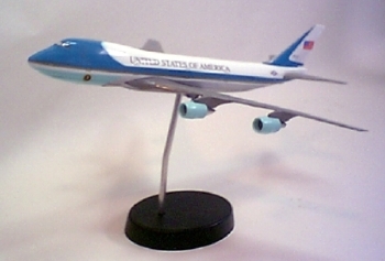 Schabak - Air Force One - Boeing 747-200 - 1/250 Scale Diecast Model - #SCH85186