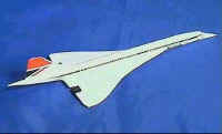 Schabak - British Singapore Concorde Jet - 1/250 Scale - #SCH102951