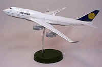 Schabak - Lufthansa - Boeing 747-400 - 1/250 Scale Diecast Model - #SCH8501