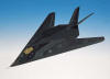 Jr. Aviator - F-117A BlackJet - 1/72 Scale Resin Model - BJR0872 - Length is 11" and wingspan is 6-5/8"