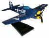 Jr. Aviator - USN F6F-5 Hellcat - 1/48 Scale Resin Model - Length is 8-1/2" and wingspan is 10-1/2"