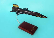 NASA - USAF - North American X-15 - 1/48 Scale Mahogany Model - E1148X3W