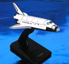 NASA Space Shuttle Atlantis 1/200 Scale - Small Plastic Model