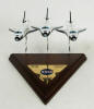 NASA - Last Active Space Shuttle Orbiter Trio Collection - 1/200 Scale Mahogany Models