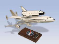 NASA - Boeing 747 with Orbiter Shuttle Piggyback - Super Elite - 1/144 Scale Mahogany Model