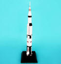 NASA - Apollo Saturn V Rocket - 1/200 Scale Mahogany Model - E0120R3W