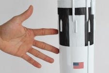 NASA - Apollo Saturn V Rocket Model - 1/100 Scale Model