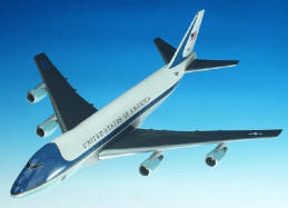 Boeing 747-200 VC-25A - Air Force One Model - 1/100 Scale Resin Model