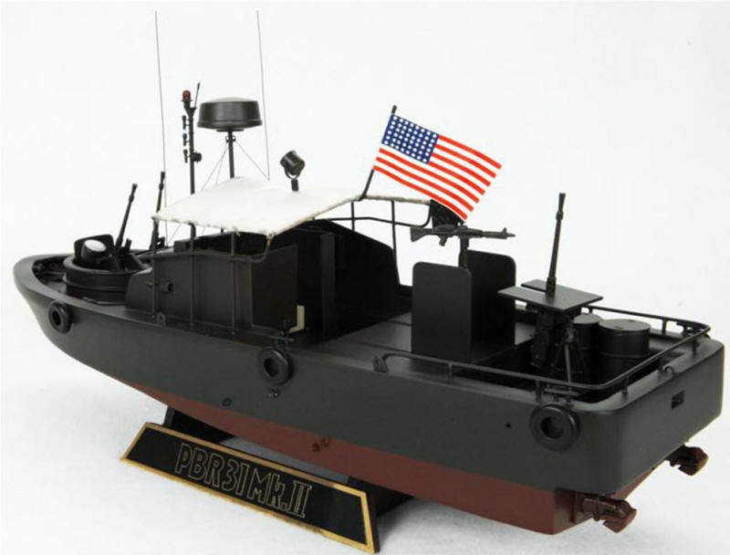 PBR MK-II Patrol Boat River - 1/24 Scale Mahogany Model