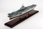 USS Intrepid CV-11 - Aircraft Carrier - 1/350 Scale Mahogany Model