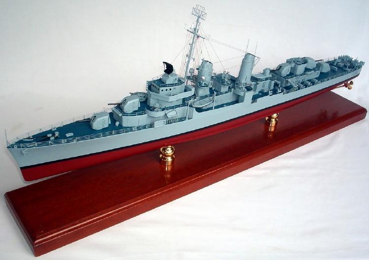 Click image for a larger view! - Fletcher Class Destroyer - Custom Ship Model