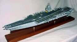 Click Here For Details And A Larger View - USS Enterprise CVAN-65 - 1/350 Scale Mahogany Model