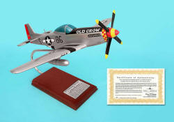 P51D Mustang Old Crow 1/24 Signed By Bud Anderson