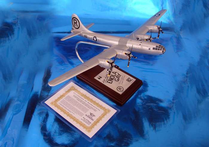 Boeing B-29 Super Fortress Enola Gay Signed by Paul Tibbetts