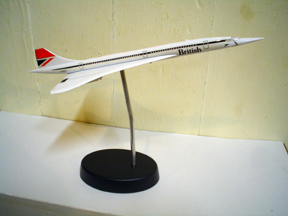Aerosoptiale Air France British Airways Concorde 1:200 F-WTSA Die-cast airplane 