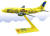 Long Prosper - Simpson's Western Pacific 737-300 - 1:200 Scale Plastic Airplane Model