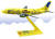 Long Prosper - Simpson's Western Pacific 737-300 - 1:200 Scale Plastic Airplane Model