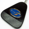 This color-etched brass plaque will be on your included display stand.
