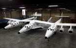Space Ship Two & White Knight Model - VMS Eve - 1/84 Scale
