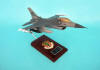 USAF - Lockheed - F-16C Fighting Falcon - Super Elite - 1/32 Scale Mahogany Model - SE0024W