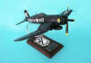 USMC - F4U-4 Corsair -  "BLACK SHEEP SQUADRON" - Super Elite - 1/26 Scale Mahogany Model - SE005W