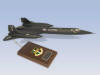 Lockheed - SR-71 Blackbird - 1/63 Scale Mahogany Model - SE0017W