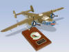 USAAF - North American - B-25H Mitchell - Super Elite - 1/41 Scale Mahogany Model - SE0019W