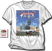 Hong Kong Airport Shirt - Hong Kong's Chep Lap Kok airport is among the world's newest. The Gulf Air A330 Airbus is featured prominently against a backdrop of the Chep Lap Kok tower, all on a 100% cotton white shirt. Sizes M, L, XL and XXL