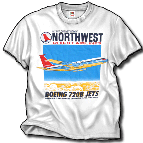 Airline T- Shirts - Tee Shirts of Commercial Airlines