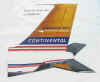 Continental Airlines (design on back)