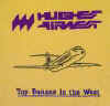 Hughes Airwest - Back by popular demand. The Top Banana in the West is the Hughes Airwest DC-9 and appropriately enough on a bright lemon-yellow 50/50 cotton/poly shirt in the black and purple colors All at an affordable price.