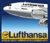 Further to the west, we have another Airbus A310, but this time in a different view in the livery of Lufthansa. A real close-up view which shows all the detail of the aircraft even down the GE logos, latches and markings on the engine cowlings! We have got the name of the aircraft too, Rudeshiem en Rhein. All this on a navy blue 50/50 cotton poly shirt!