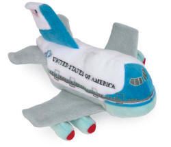 Kids Plush Aircraft - Air Force One