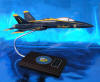 McDonnell-Douglas - Blue Angels F/A-18A - 1/38 Scale Mahogany Model - ESSN019W