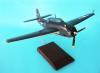 USN - Grumman - TBF-TBM-3 Avenger - 1/32 Scale Mahogany Model - C0532B2W