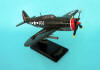 US Army Air Corps - Republic - P-47B/D Razorback Jug - 1/32 Scale Mahogany Model - A1932F2W