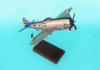 US Army Air Corps - Republic - P-47B Thunderbolt - 1/32 Scale Mahogany Model - ESAF004W