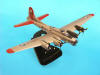 USAAF - Boeing - B-17G Flying Fortress - Silver - 1/72 Scale Mahogany Model - A1372B22W