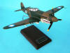 US Army Air Corps - Curtiss - P-40B Tomahawk - Elite Skywarrior - 1/24 Scale Mahogany Model - ESAF003W