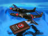 North American - P/F-82G Twin Mustang - Elite Skywarrior - 1/32 Scale Mahogany Model - ESAF025W