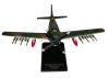 USAF - A-1H (AD-6) Skyraider - Douglas - 1/40 Scale Mahogany Model - B7140A3W